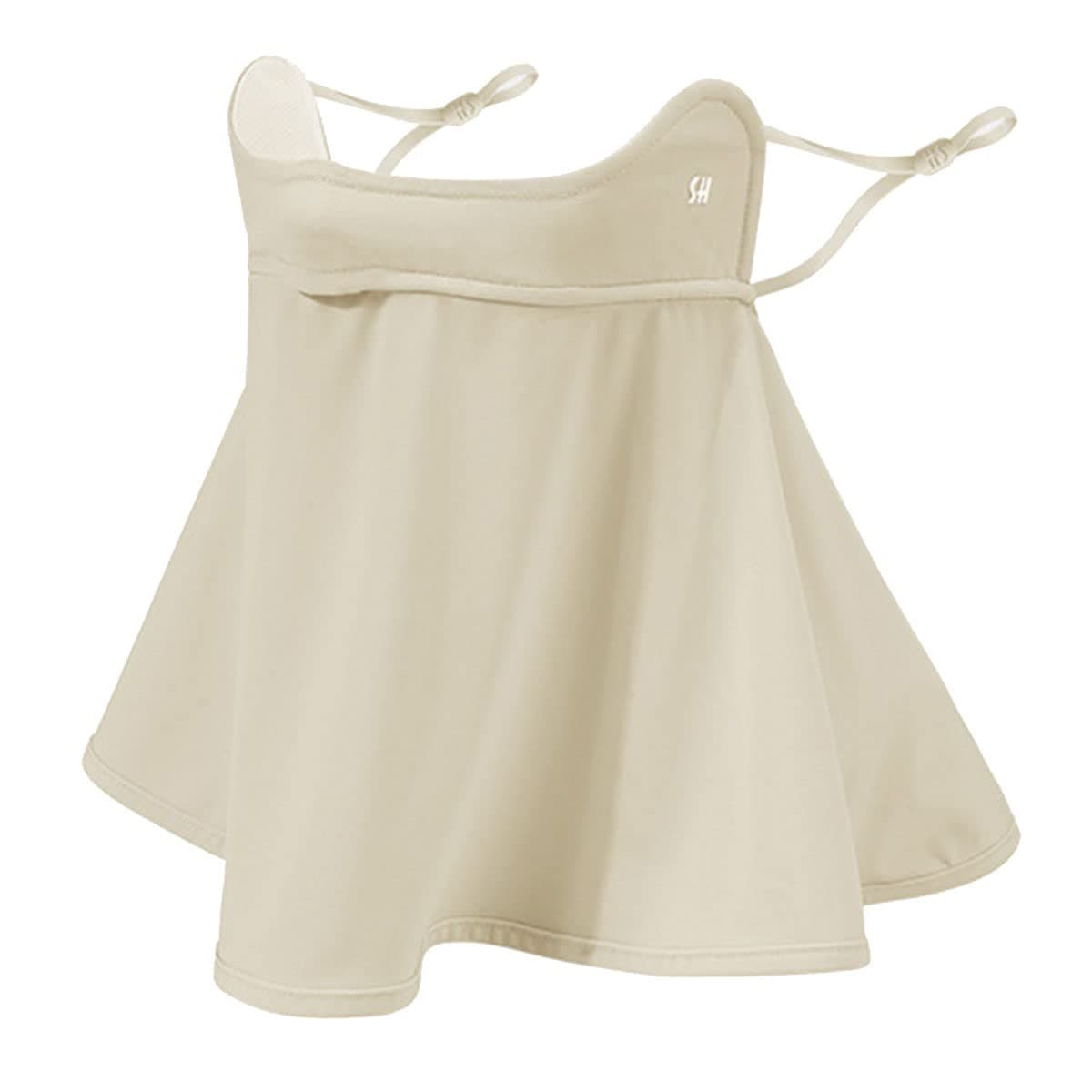 UPF 50+ Unisex Breathable Cooling Face Cover Sun UV Protection Earloop Neck Gaiter Scarf for Summer Outdoor Activities