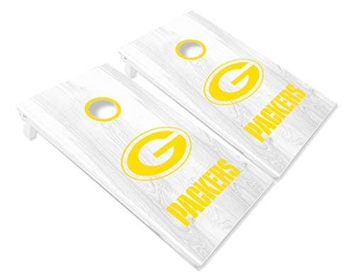 Packers Cornhole Decals | Six (6) Individually Sized Vinyl Stickers | Your Color Choice