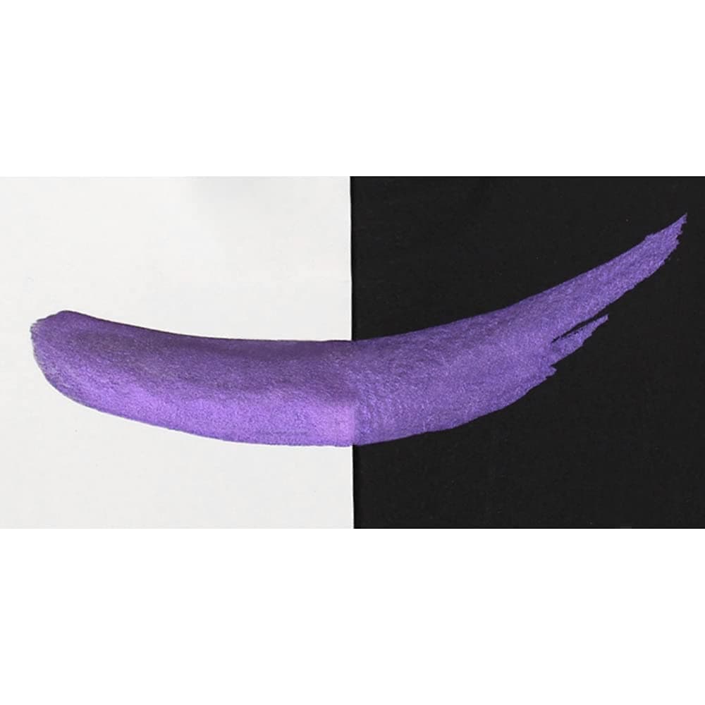 Artist Mica Pearl Watercolor Paint, M009 Deep Purple (1.2" Refil) by Finetec GmbH
