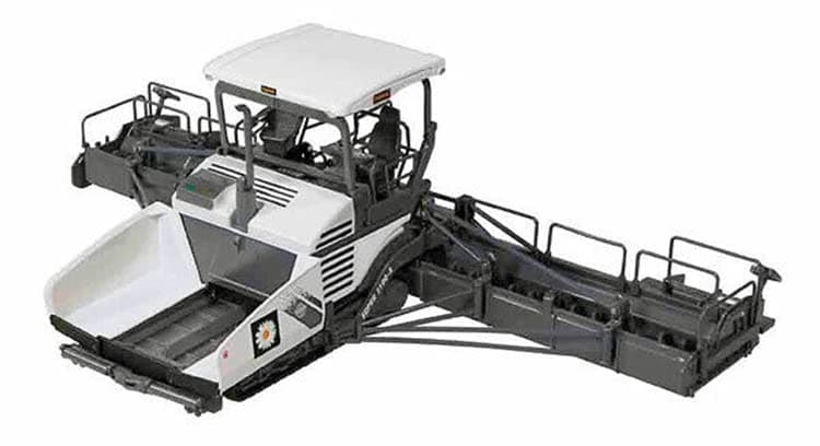 NZG for Implenia - Vogele Super 2100-2 Paver 1/50 DIECAST Truck Pre-Built Model