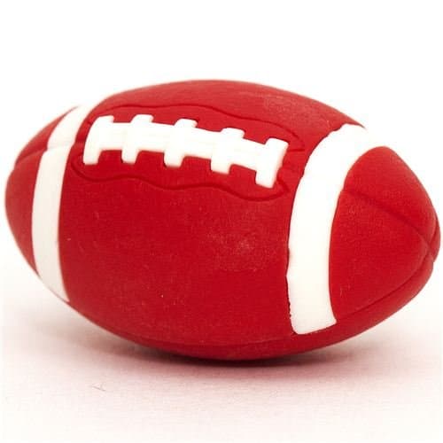cool red brown eraser American Football