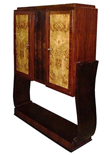 Inspired Art Deco style Bar Cabinet puristic forms