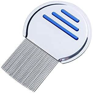 GALAXGO Stainless Steel Professional Terminator Metal Lice Comb Effective Treatment to Remove Head Lice and Nits in Pets, Kids or Adults