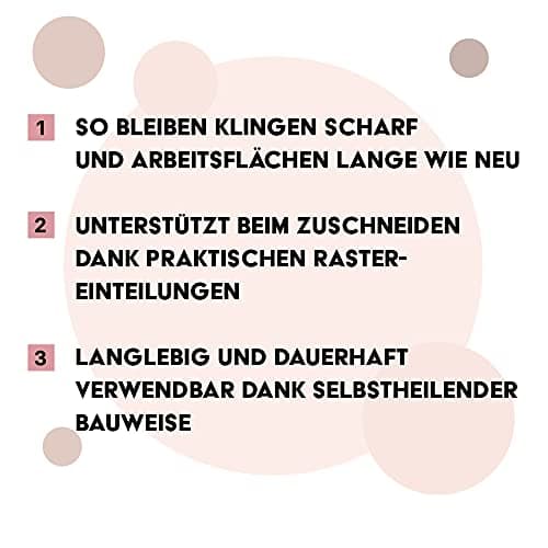 MAXKO Cutting Mat 90 x 60 cm, Blue, self-Healing, Metric Division/Cutting mat/Desk mat/ A1/ 90x60/ Angle 15° - Blades Remain Sharp and Work Surfaces are Protected