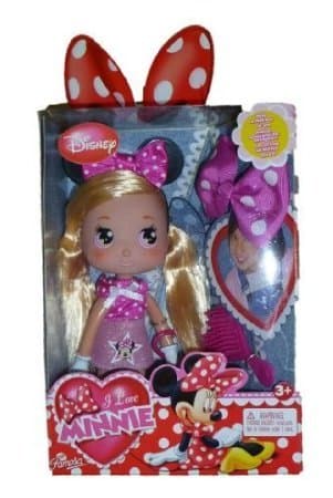 Famosa DisneyI Love Minnie Mouse Doll (Hair color varies)