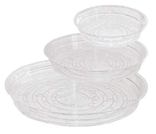 15-pc Set Home & Garden Plant Pot Saucers - Assorted Sizes - EBook Included