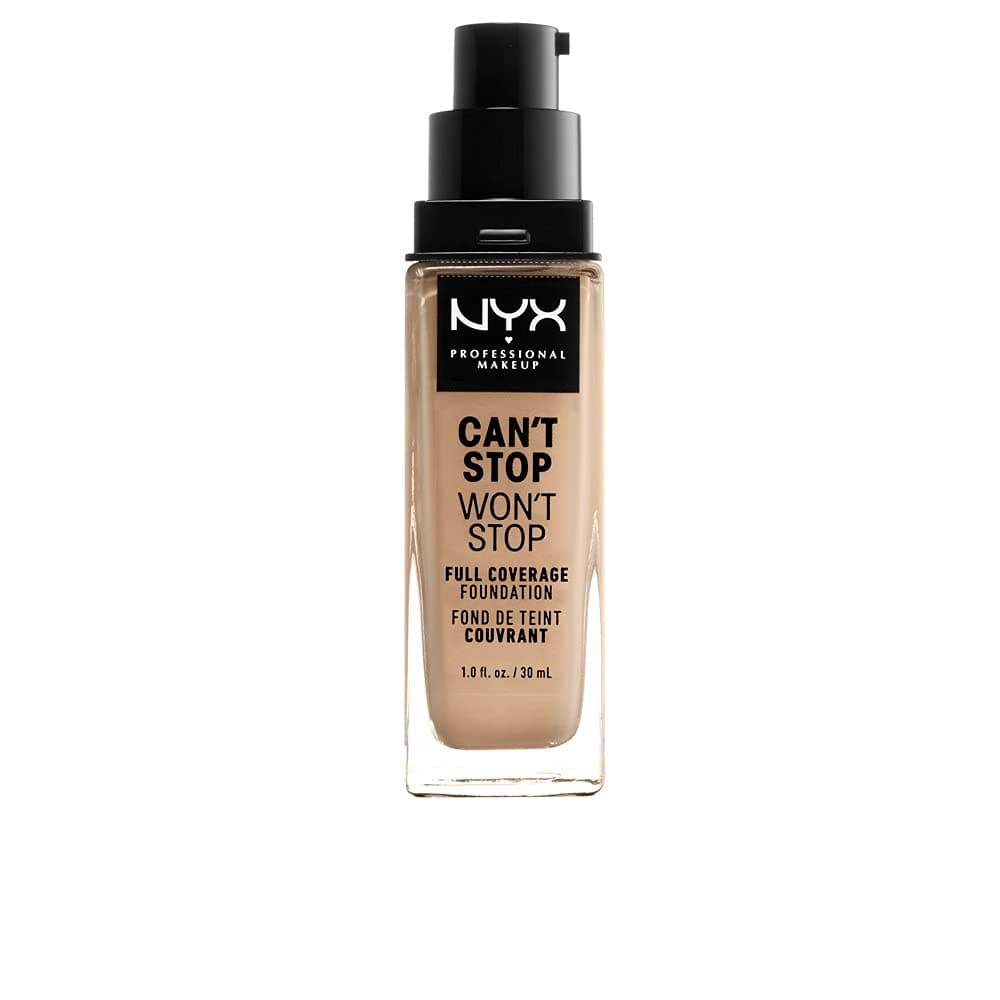 NYX Professional Makeup Cantostop Wontstop Full Coverage Foundation 10 Color Buff 30ml