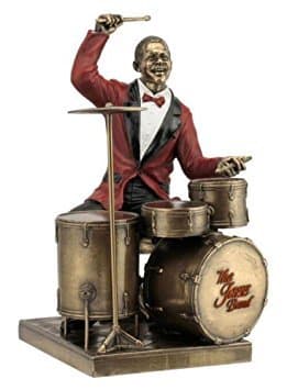 WU Drum Player Statue - Jazz Band Collection