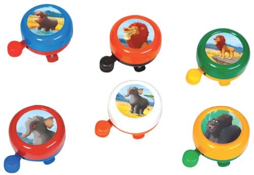 Widek Kids Animal Kingdom Bell - Blue/Red/Green/White/Yellow