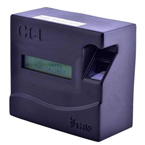 Gbs Wi-Fi Biometric Attendance System with Cloud Capability; Android and iOS App Support; Reports Downloadable Globally (11. 5 X 5. 5 X 10 Cm; Black, Abs)