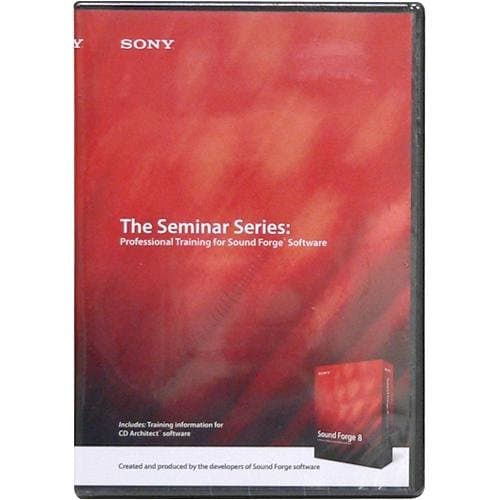 Seminar Series - Professional Training for Sound Forge 8
