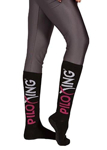 PILOXING Black Compression Sport Socks