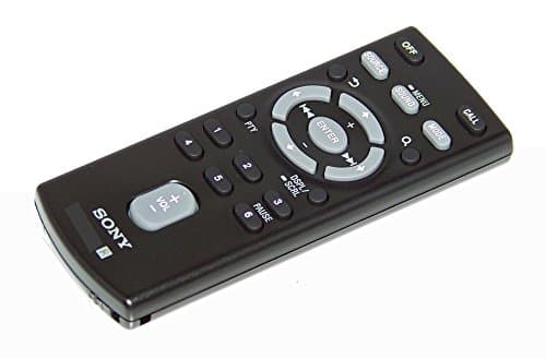 OEM Sony Remote Control Originally Shipped With: WX900BT, WX-900BT, MEXGS600BT, MEX-GS600BT, DSXA50BT, DSX-A50BT