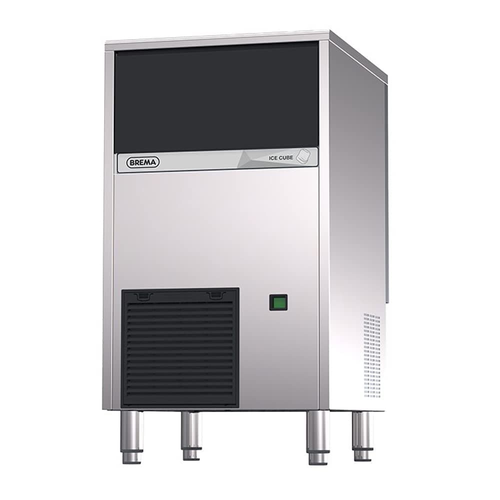 Eurodib CB425A Brema Air-Cooled Undercounter Ice Maker Machine with Bin, 108 lbs/Day, Stainless Steel, 120v