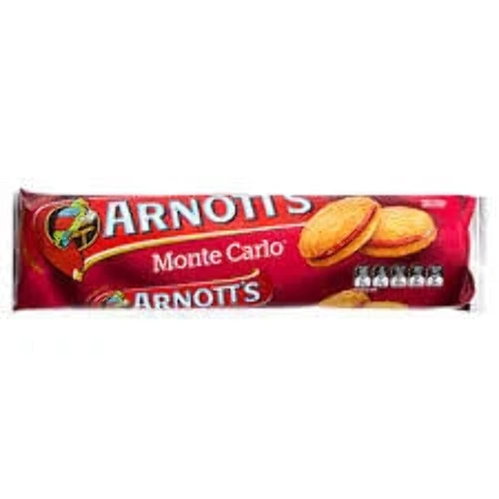 Monte Carlo Jam & Cream Biscuits 250g by Arnott's