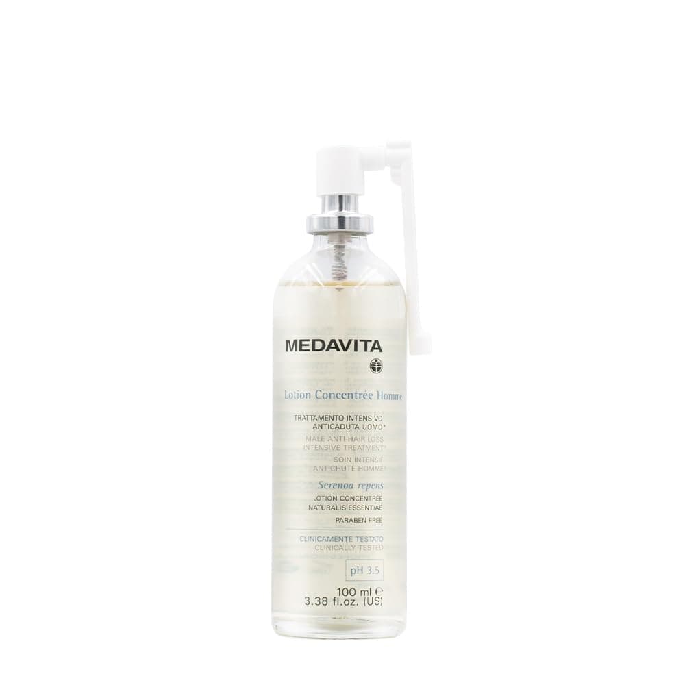 Medavita | Lotion Concentrée Homme, Intensive Anti-Hair Loss Treatment for Men Spray, pH 5.5, 100 ml