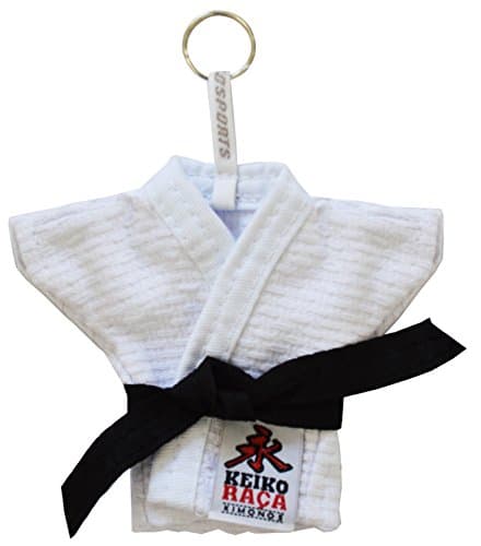 KEIKO SPORTS BJJ Kimono Keychain - White