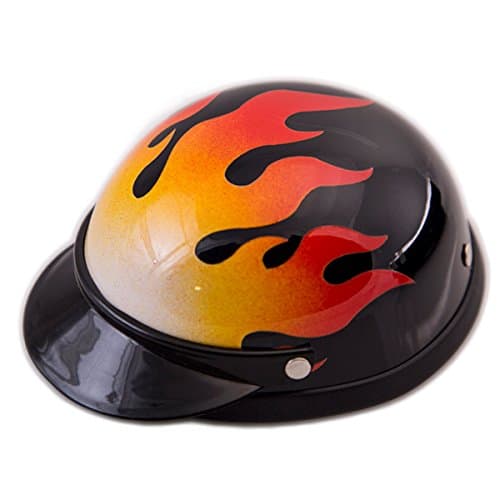 Prima Dog Helmet for Dogs, Cats and All Small Pets - Flame - Medium for dogs between 13-20 lbs.