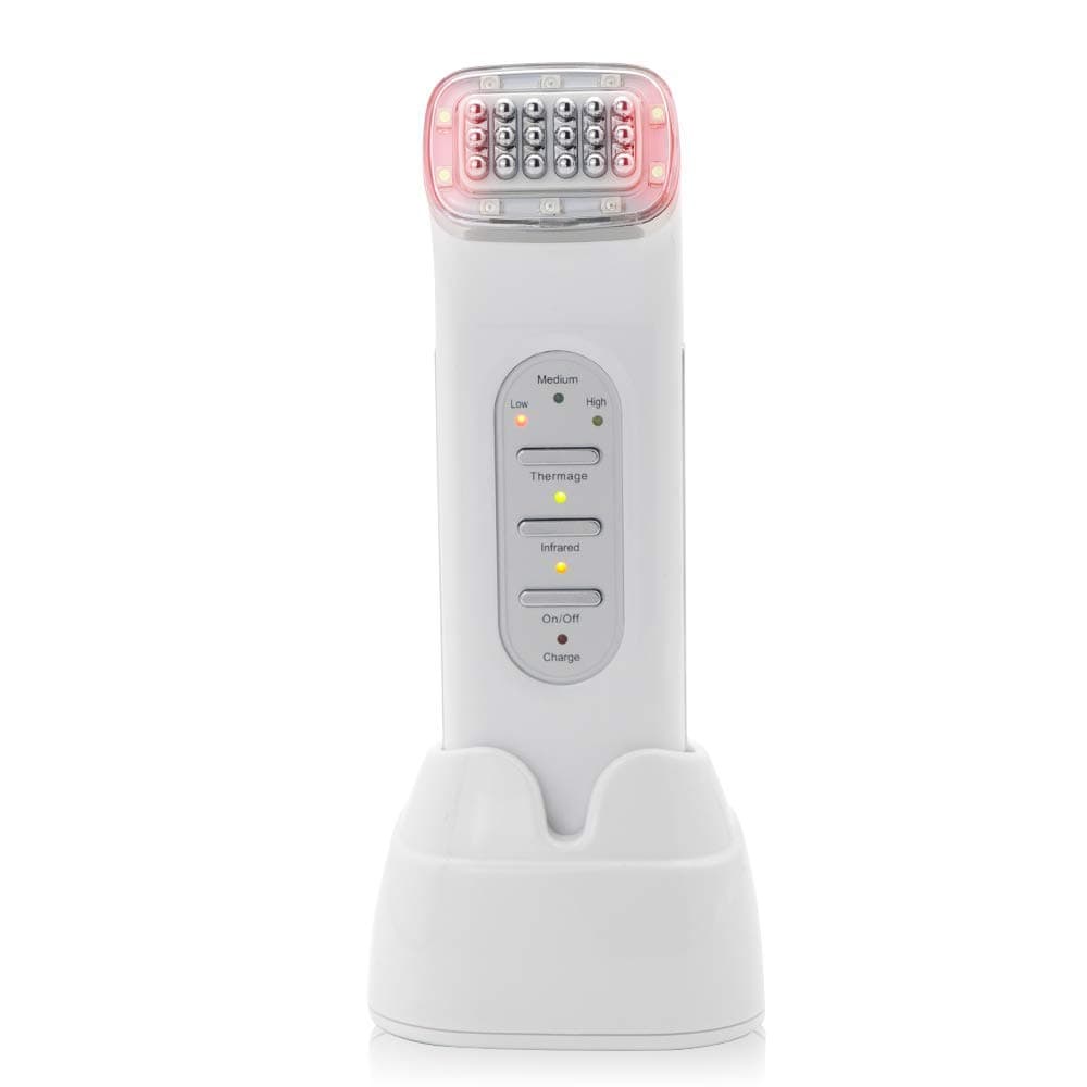 ZUZU Radio Frequency Far Infrared Dot Matrix Facial Machine for Anti-aging Wrinkle Removal Nutrition Leading-in Skin Lifting Tightening Device
