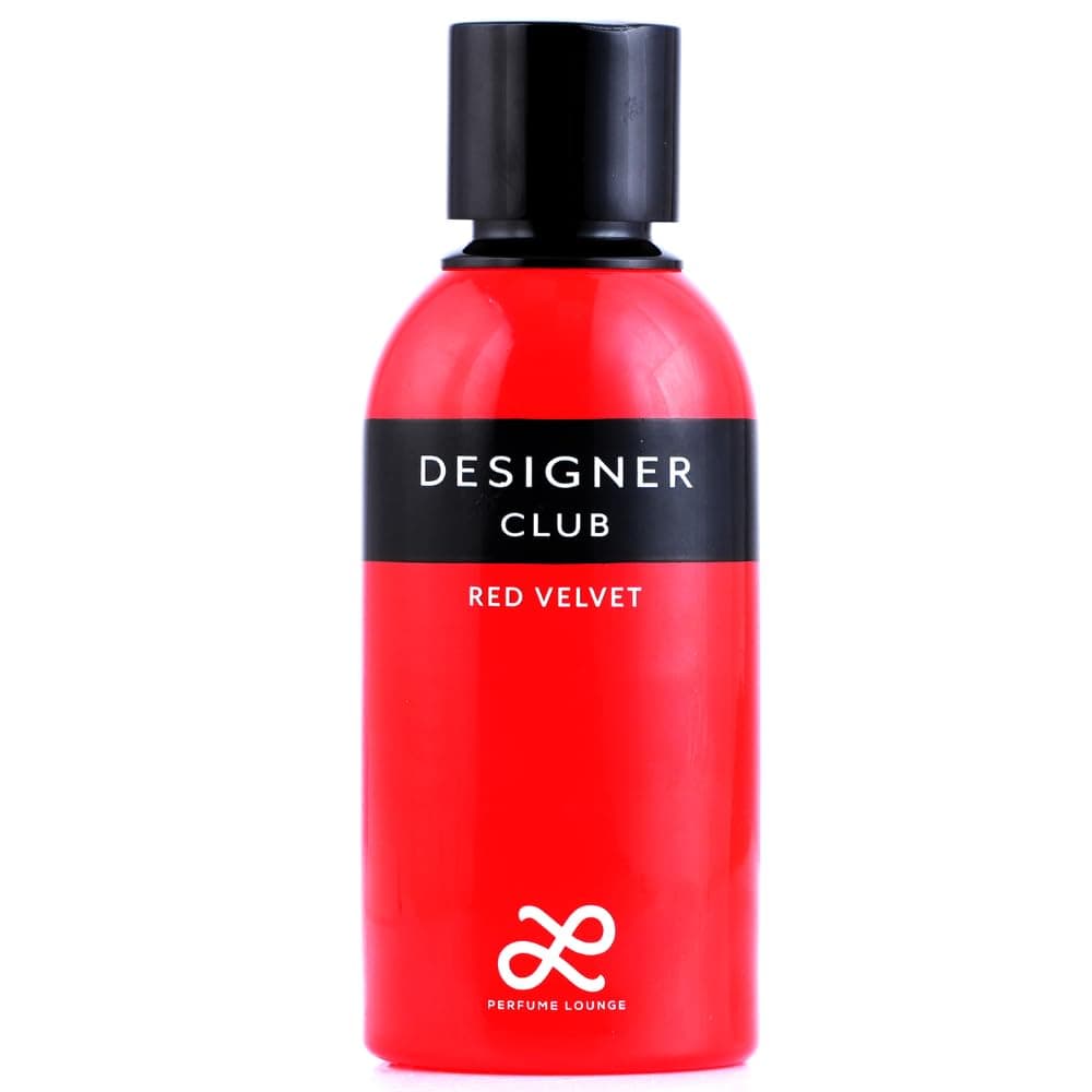 Perfume Lounge Designer Club Red Velvet Eau De Parfum Liquid Perfume For Men With Apple, Cardamom, Rosemarry, Sandalwood Woody & Spicy Long Lasting EDP Frgarance Scent, 100ml