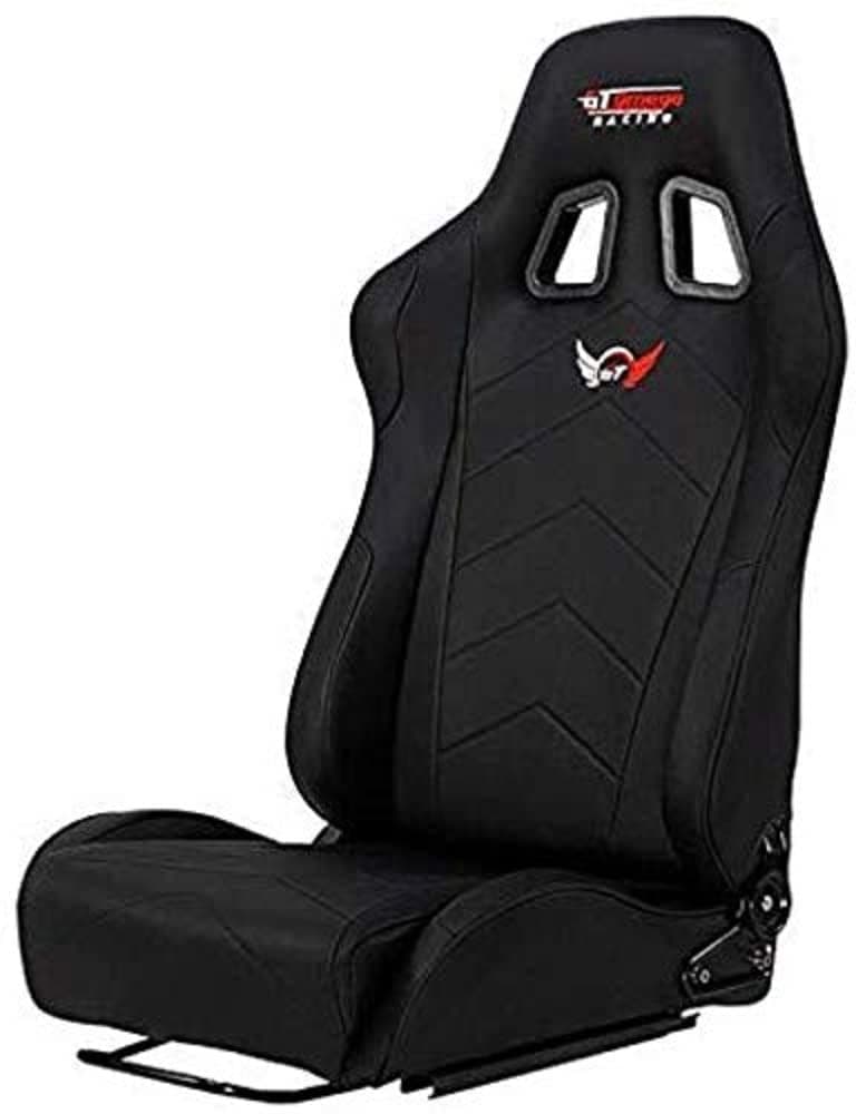 GT OMEGA Racing XL RS Seat | Ultimate Comfort & Support | Extra Leg Room | Sim Racing Enthusiast's Choice