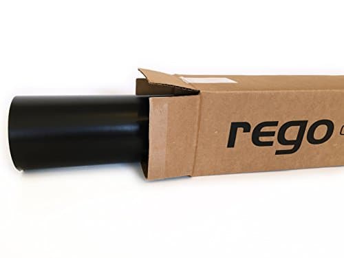 Rego Car Wraps - Matte Black Vinyl Roll - 5ftx10ft (60"x120")