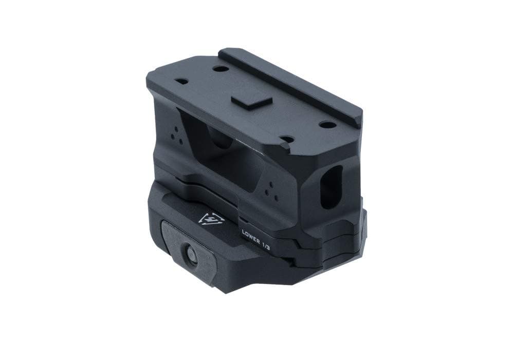 3 Piece - T1 Riser Optic Mount (Black)