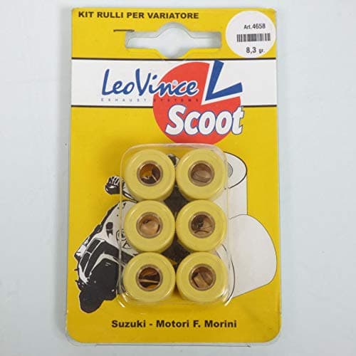 Leovince Variator Roller Roller for Aprilia 50 Sr Di-Tech Carbu 2000 to 2003 17 x 12 8.3 g