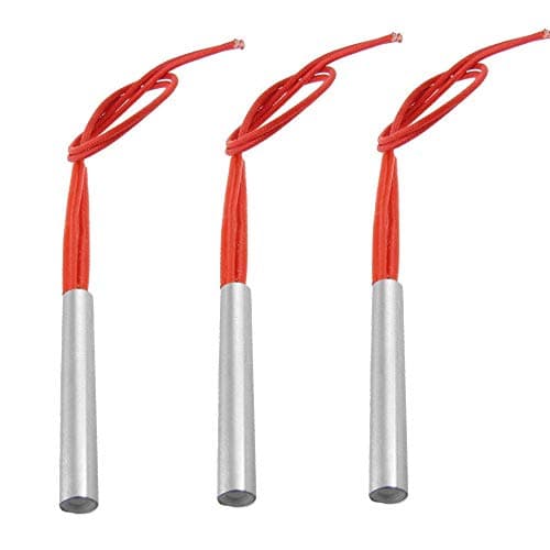 tatoko AC 110V 300W Power Single Tube 12x 195mm Cartridge Heater Mould Heating Tool 3Pcs