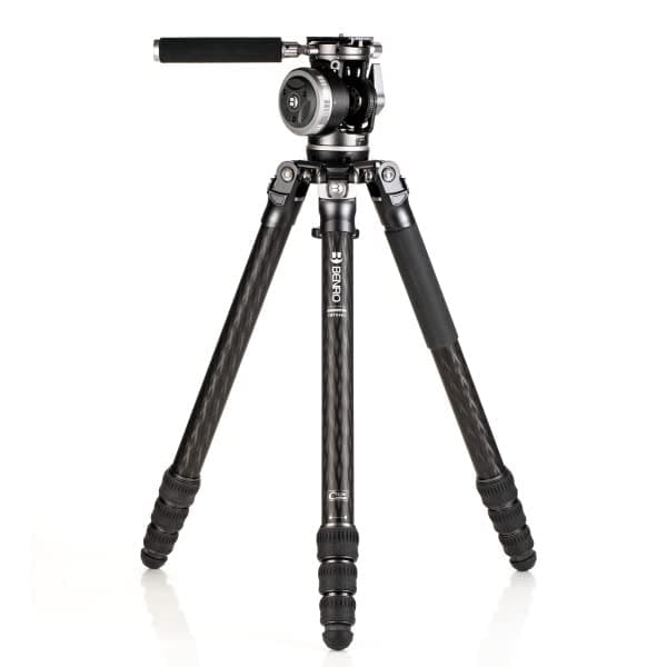 BenroMammoth Carbon Fiber Tripod with WH15 Wildlife Head 33 lb Load (TMTH44CWH15)