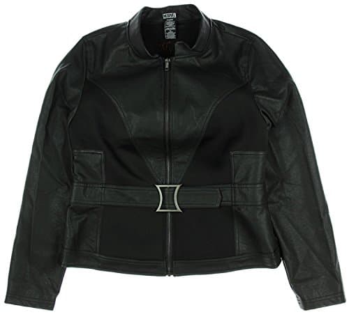 Marvel Her Universe Black Widow Girls Belted Jacket