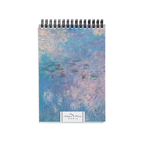 Alibabette Editions Paris A Giverny Spiral Notebook, 100 Pages, 8 by 5.25 " (SPI1001)