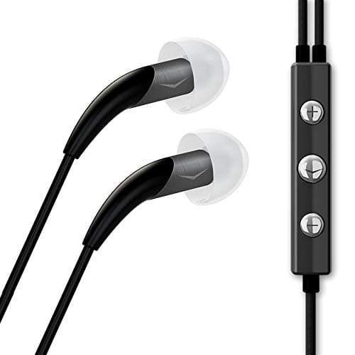 Klipsch 1016531 X11i Earbuds with Mic and Playlist Control for iPod/iPhone/iPad - Black/Dark Gray (Renewed)