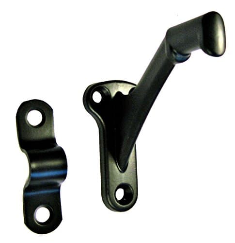 Ascension Stair Parts3002 Satin Black Wall Handrail Bracket