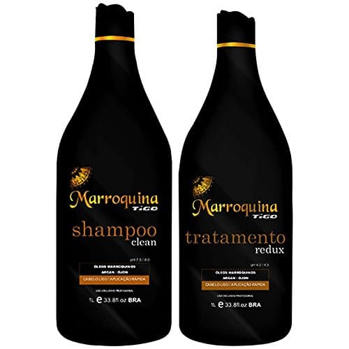TigoMoroccan Progressive Brush | Brazilian Hair Treatment Redux 2L | Smoohing System | Volume Reducer | Escova Marroquina