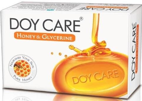 Doy Care Honey and Glycerine Soap, 75g x 4