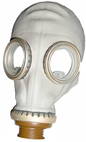 Military Outdoor Clothing Never Issued (Dead Stock) Russian Gas Mask (Costume) [Mask, Bag, Filter]