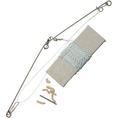 Men's Military Speedhook Survival Fishing Kit - Silver, One Size