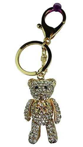 Crystal Keychain Teddy Bear