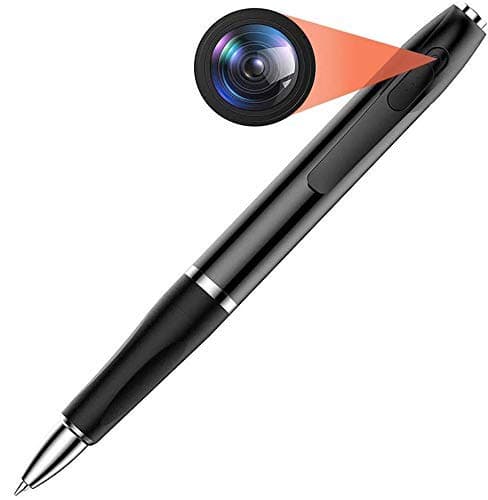 Wukama V8 4K Wired Pen Portable Camera with 75 Minutes Pen Battery Life, Mini Slim Body Pen 1080p Camera Video and Audio Recording for Home, Office and Classroom
