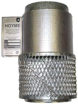 HMI Hoyme Manufacturing Inc. Motorized Fresh Air Damper for Combustion - 8" SF1 for One Heating Appliance