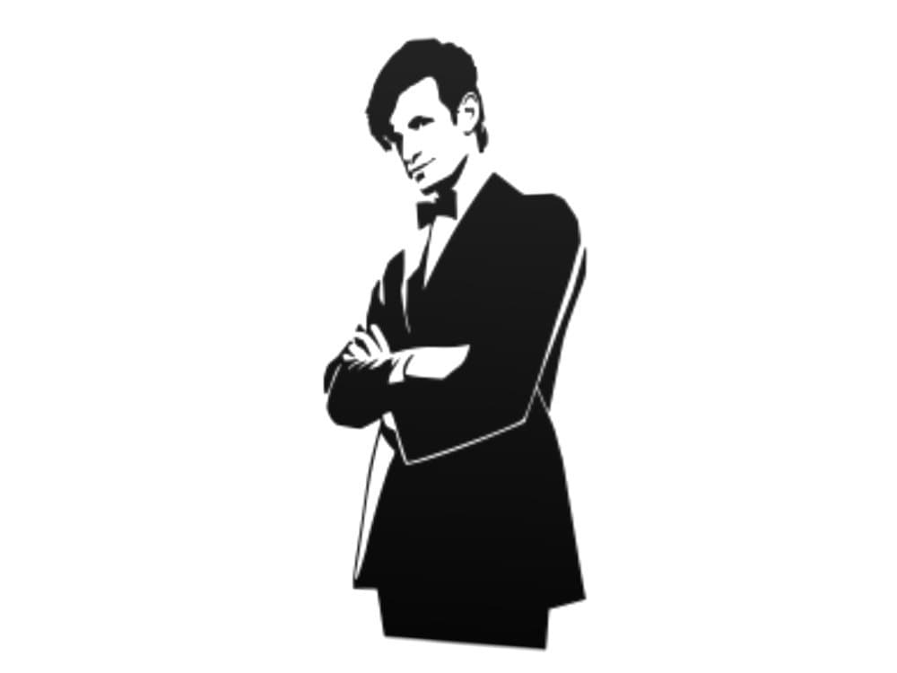 Matt Smith - DW - Vinyl Decal