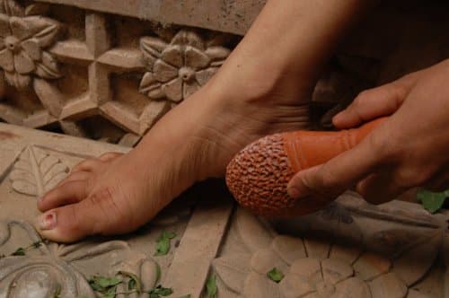 Rupalee Terracotta Pumice Foot Scrubber