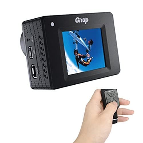 WorldCare® GitUp Git 2 2K WiFi Action 1440P Git2 Camera Novatek 96660 Remote Watch for GIT1 GIT2 Sportscamera9399 | Pack of 1
