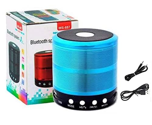 Mini Speaker City Collection WS-887 Bluetooth Speaker Sound Box Wireless Portable TF-Card Supported