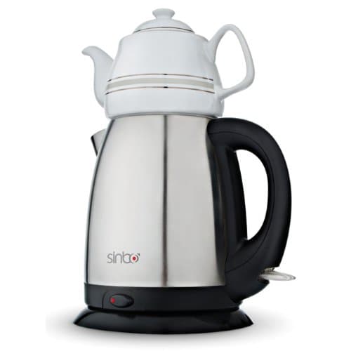 STM-5200 Maress Steel Tea Set Electric Kettle Teapot- Black