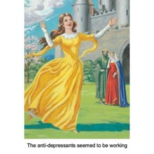 Simon Spicer Ladybird - Anti-Depressants Card (LB01)