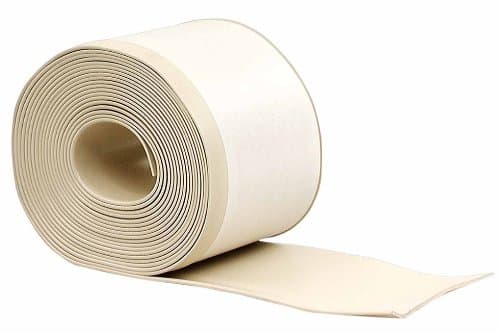 M-D Building Products 93229 4-Inch by 20-Feet Adhesive Back Vinyl Wall Base, Almond