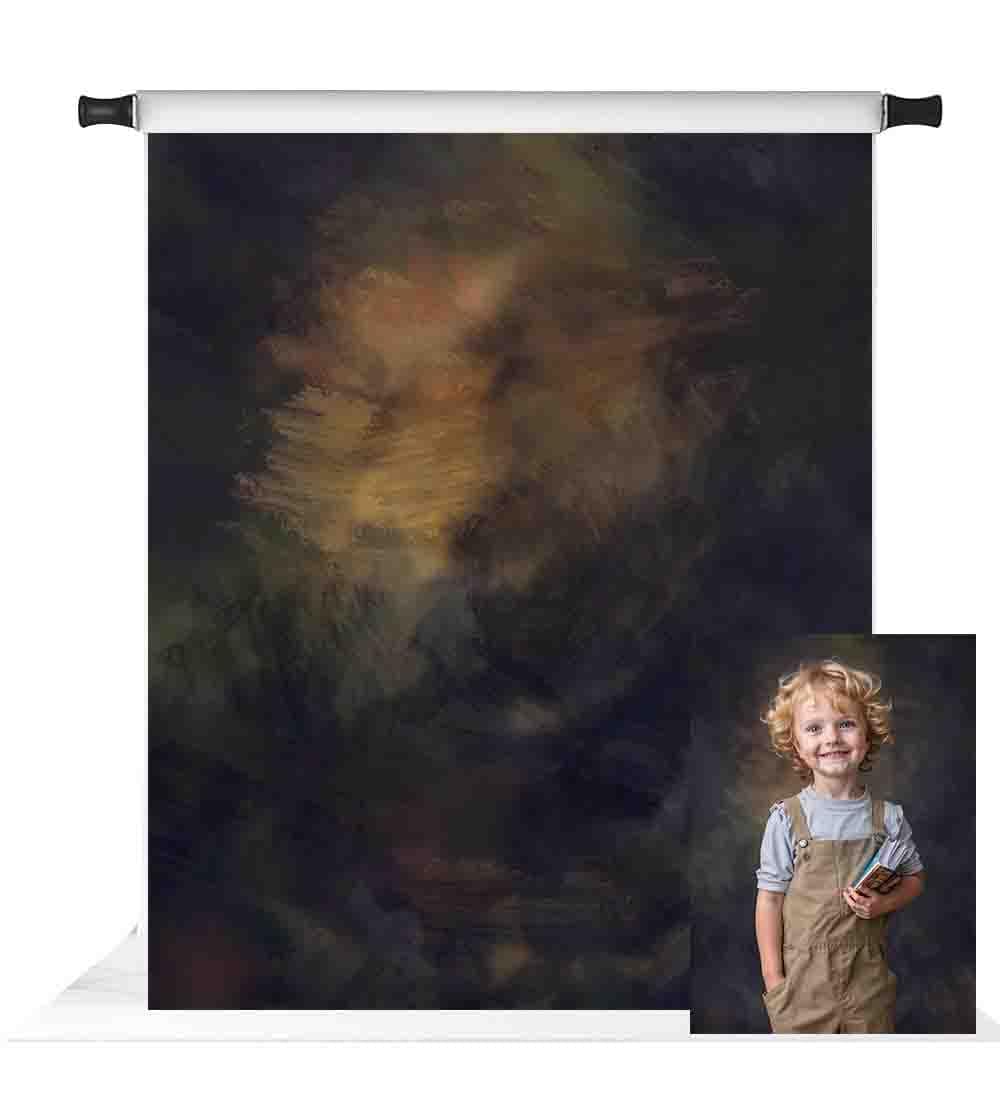 Kate 5x7ft Brown Vintage Photography Backdrop Retro Abstract Painted Background Studio Backdrops