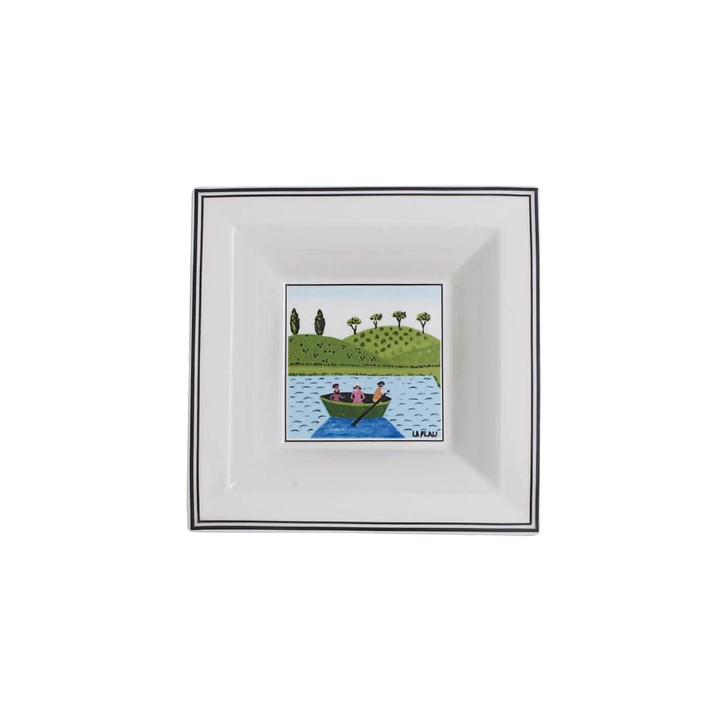 Design Naif Gifts Square Bowl, Multi-Colour